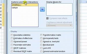 SPSS One way within subjects (repeated measures) ANOVA