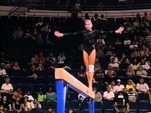 Dominique Moceanu - Balance Beam - 1998 U.S. Gymnastics Championships - Women - Day 1