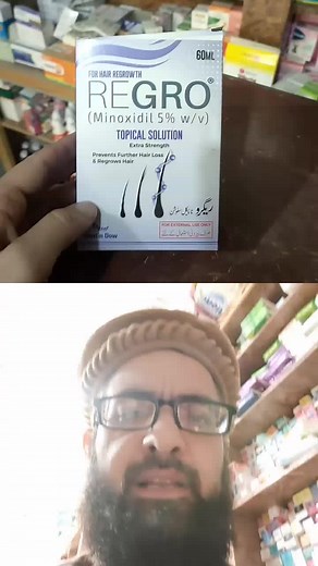Regrow Hair Naturally with Minoxidil 5% Solution