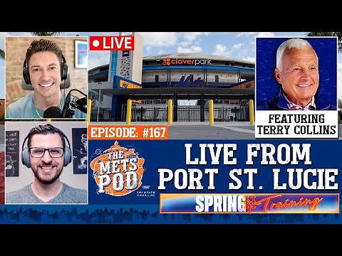 Live from spring training with Terry Collins, talking Juan Soto & the 2025 Mets | The Mets Pod | SNY