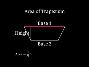 How to Find the Area of a Trapezium | Easy Geometry Tutorial for Students!