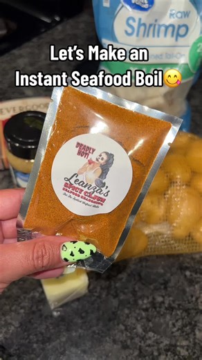 Hot Cajun Instant Seafood Boil Recipe
