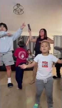 reign dancing at Thanksgiving 11.27.25