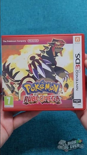 Unboxing Pokémon Rubí Omega | Please take a look