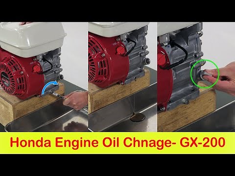 How to Change Engine oil HONDA | GX-200 | KASH HITH INNOVATIONS