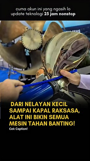 5.8M views · 45K reactions | Propeller kapal sering banget kena...