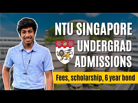 Undergrad admissions at NTU & NUS Singapore | Fees, scholarship, bond obligation ft. Hitesh Agarwal