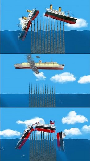 Ships Falling on Reef Peak (6) #floatingsandbox