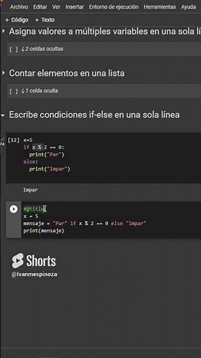 ¿Cómo Simplificar tus Condiciones If-Else en Python con una Sola Línea?"