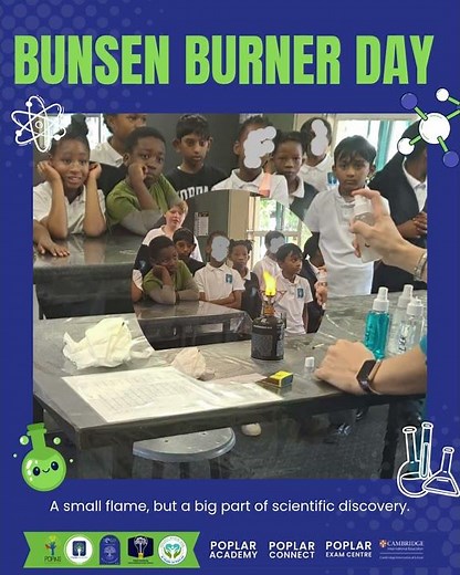 Bunsen Burner Day @ Poplar Academy