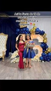 How our niece's simple, intimate, and elegant 16th birthday party went👑 #vlog #sindi #16thbirthda...