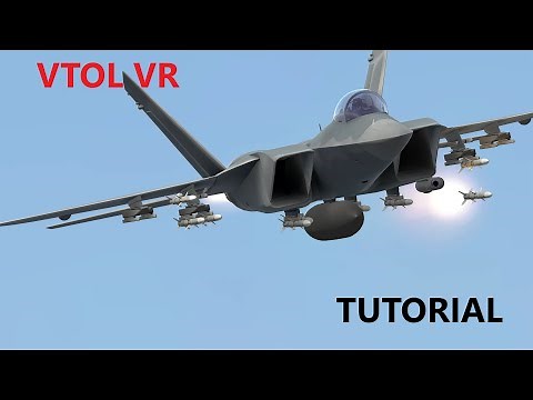 VTOL VR - How to use laser guided bombs