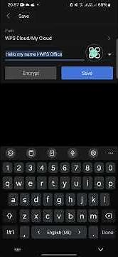 How to Save Document as PDF File in WPS Office Mobile | Export File to PDF