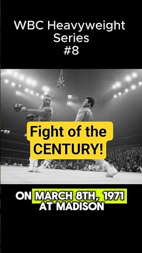 Ali’s First Loss Came in the Fight of the Century