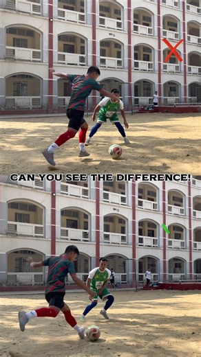 Learn Blocking Technique ✅🛡️ #shorts #football #soccer #skills #defence #tutorial