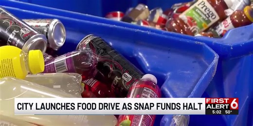 City of Omaha launches food drive as SNAP funds halt