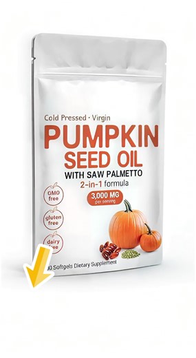 3000mg Pumpkin Seed Oil with Saw Palmetto | Natural DHT Blocker for Hair Growth & Thickness | Deep Sleep & Bladder Control Support | 300 Softgels, 5-Month Supply | Premium Cold Pressed Formula #Pumpkin #Natural #DHT #Hair #womens #health