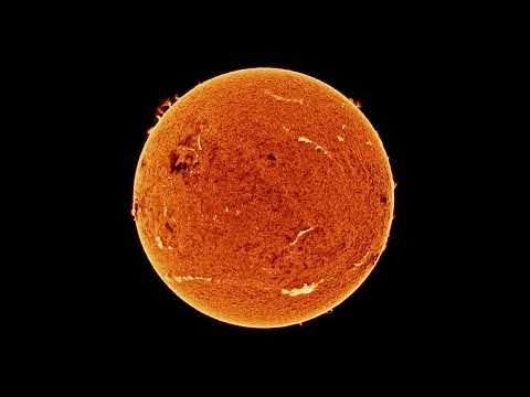 09142025 HelioStar 76 Solar Whole Disk Time Lapse
