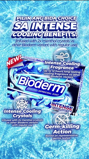 Discover the New Secret to Coolness with Bioderm Intense Coolness Soap!