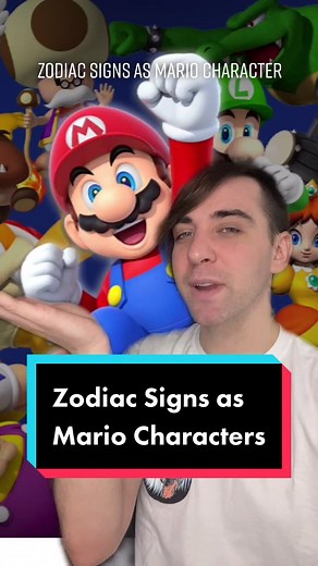 Zodiac Signs as Mario Characters