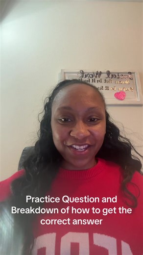 Practice a Social Work Exam Question with me. Tips to pass your LMSW or LCSW exam. #socialworkersoftiktok #socialworkexamprep #tipsandtricks #LMSW #LCSW