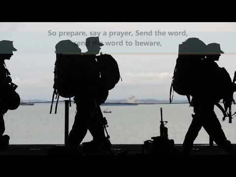 OVER THERE George m Cohan USA ARMY MARINES World War lll Lyrics Words trending sing along song music
