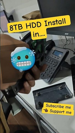 8TB HDD install in Synology NAS step-by-step