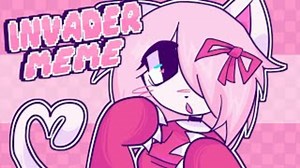 ［Meme 动画］invader invader animation meme 𖹭 1.73k sub special ^_^_