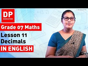 Lesson 11. Decimals | Maths Session for Grade 07