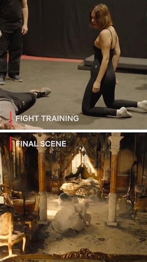 from fight training to final scene #EnolaHolmes3 #MillieBobbyBrown
