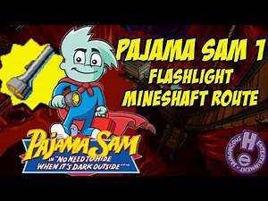 Pajama Sam 1 | Flashlight Alternative Route | Walkthrough