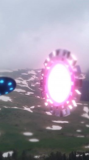 the portal is open UFO leaves the earth | Ufo Ufos