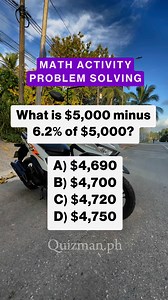 47K views · 216 reactions | Math Activity 818 #mathematics #mathchallenge #MathSkills #maths #AFFSAT #civilserviceexam #civilservice #learning #brainpower #BrainTeaserFun #fbyシvideo #fbreelsfypシ゚viralfbreelsfypシ゚viral #millionaire #fbyシvideo #follow #followforfollowback #followerseveryonehighlight | 횀횞횒횣횖횊횗.횙횑 ퟸ.ퟶ | Facebook