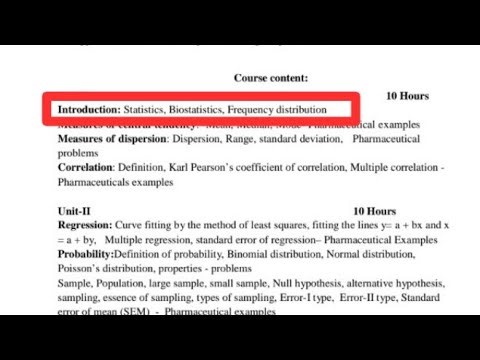 Biostatistics and Research Methodology // Telugu // Telpharma