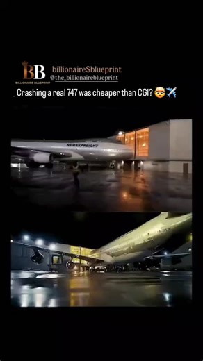 Billionaire$Blueprint | When "practical effects" goes to the extreme. ✈️🎬 Christopher Nolan didn’t want CGI for Tenet... so he bought a real Boeing 747 and... | Instagram