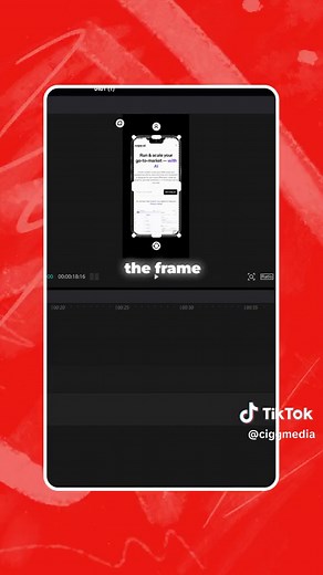 How to add an iphone frame to your screen recording using Capcut! #videoeditor #videoediting #capcuttutorial