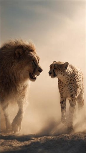 Sher vs Cheetah – कौन जीतेगा ये खतरनाक रेस?#race #shorts #trending #viral