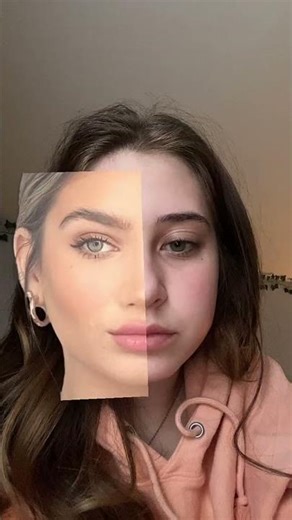 Half face transformations#facetransformation #digitalart #creativefilter #beforeandafter