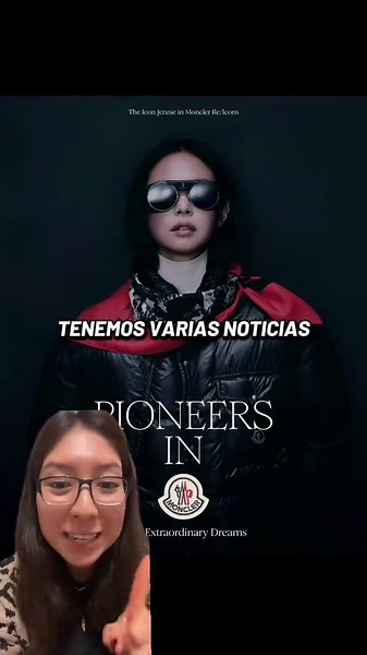 Hablemos sobre Jennie: nueva campaña con Moncler y tendrá una canción original en la nueva película animada de Netflix, Steps. #jennie #jenniekim #blinks #rubies