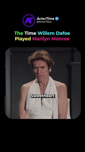 This Willem Dafoe Commercial Is HILARIOUS 😂