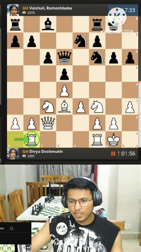 Decision making in chess by Divya #chess #chessgame #lichesstitledarena #chessimprovement