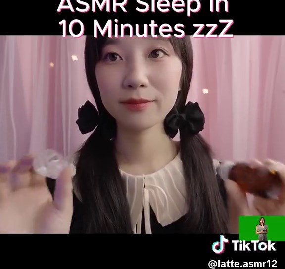 ASMR Sleep in 10 Minutes zzZ #LatteASMR #skincare