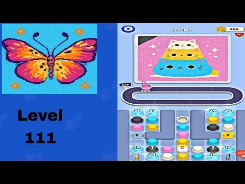Color Jam Art Puzzle level 111 solution for gameplay