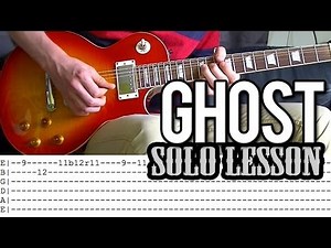Slash - Ghost Solo Guitar Lesson (With Tab)