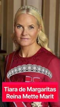 Tiara margaritas Reina Mette Marit Noruega 6 #casareal #familiareal #noruega #princesaleonor #norway