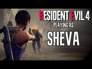 Playing as Sheva in RESIDENT EVIL 4 REMAKE