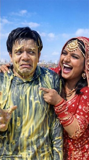 Climbing a 20-Foot Giant Rasmalai! 🍰✨