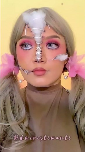 Scary Doll Makeup | Halloween Makeup