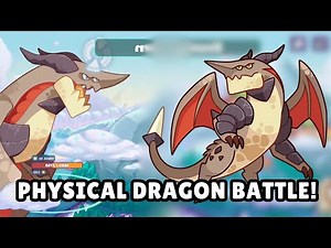 *INSANE* Battle PHYSICAL DRAGON Boss! | Prodigy Math Game Dragon Isle