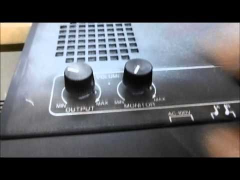 工場のチャイムのボリューム調整